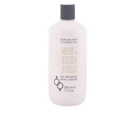 MUSK bubbling bath & shower gel 500 ml by ALYSSA ASHLEY for Unisex