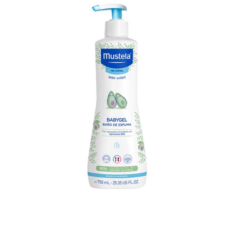 BEBÉ-NIÑO gel de baño espuma 750 ml by MUSTELA for Unisex BEBÉ-NIÑO gel de baño espuma 750 ml by MUSTELA for Unisex