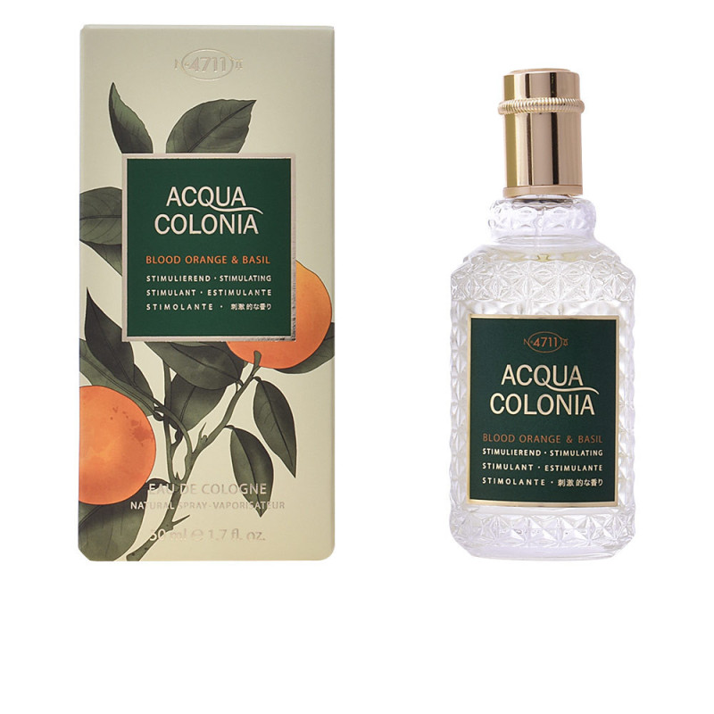 ACQUA COLONIA Blood Orange & Basil eau de cologne splash & spray 50 ml by 4711 for Unisex