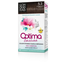 OPTIMA hair colour 53 golden brown 1 u by LLONGUERAS for Unisex