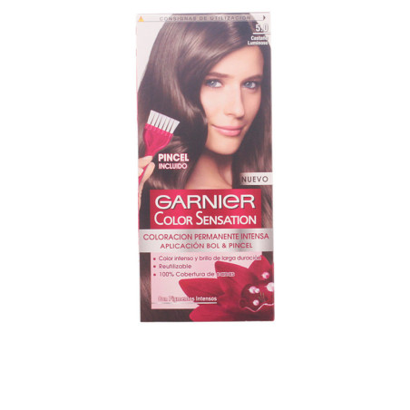 COLOR SENSATION 50 castano luminoso 110 gr by GARNIER for Unisex