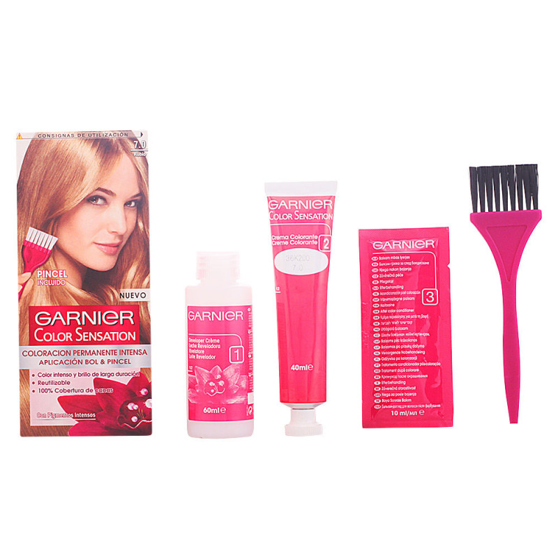 COLOR SENSATION 70 rubio 110 gr by GARNIER for Unisex