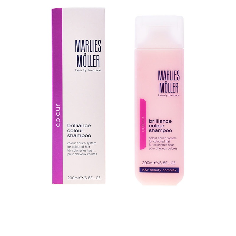 COLOUR brillance shampoo 200 ml by MARLIES MÖLLER for Unisex