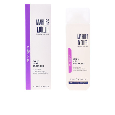 STRENGTH daily mild shampoo 200 ml by MARLIES MÖLLER for Unisex