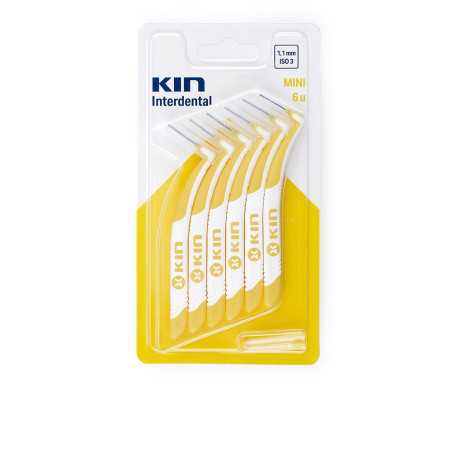 KIN INTERDENTAL mini 1,1 mm 6 u by KIN for Unisex