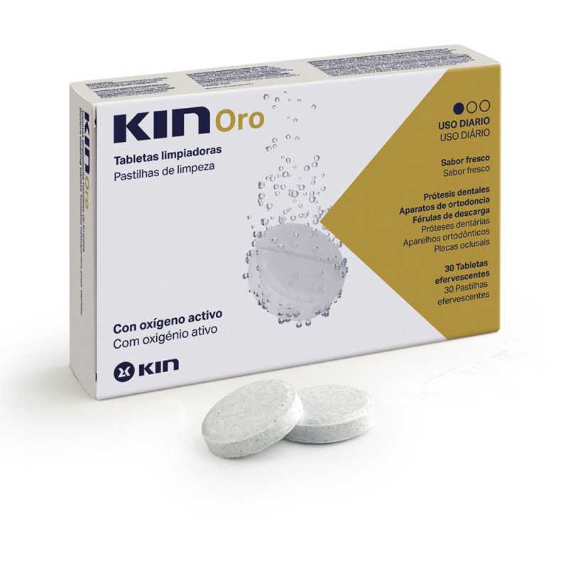 KIN ORO tabletas limpiadoras 30 u by KIN for Unisex KIN ORO tabletas limpiadoras 30 u by KIN for Unisex