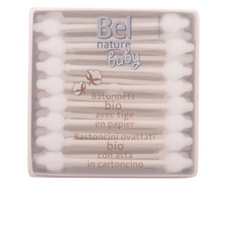 NATURE ECOCERT bastoncillos seguridad algodón 100% 60 pz by BEL for Unisex