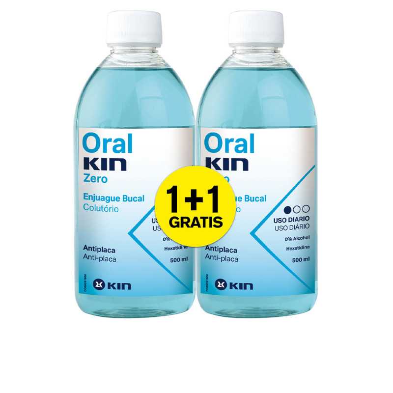 ORALKIN ZERO ENJUAGUE BUCAL lote 2 pz by KIN for Unisex ORALKIN ZERO ENJUAGUE BUCAL lote 2 pz by KIN for Unisex