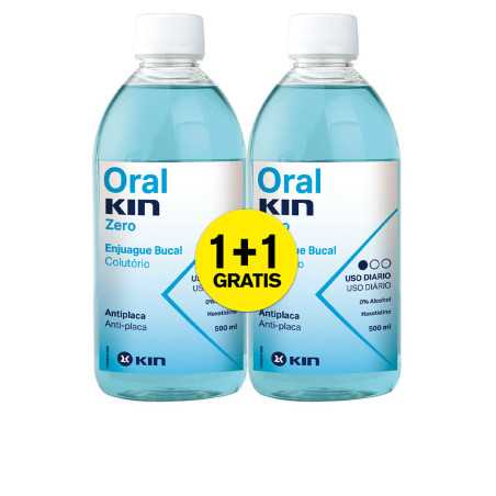 ORALKIN ZERO ENJUAGUE BUCAL lote 2 pz by KIN for Unisex