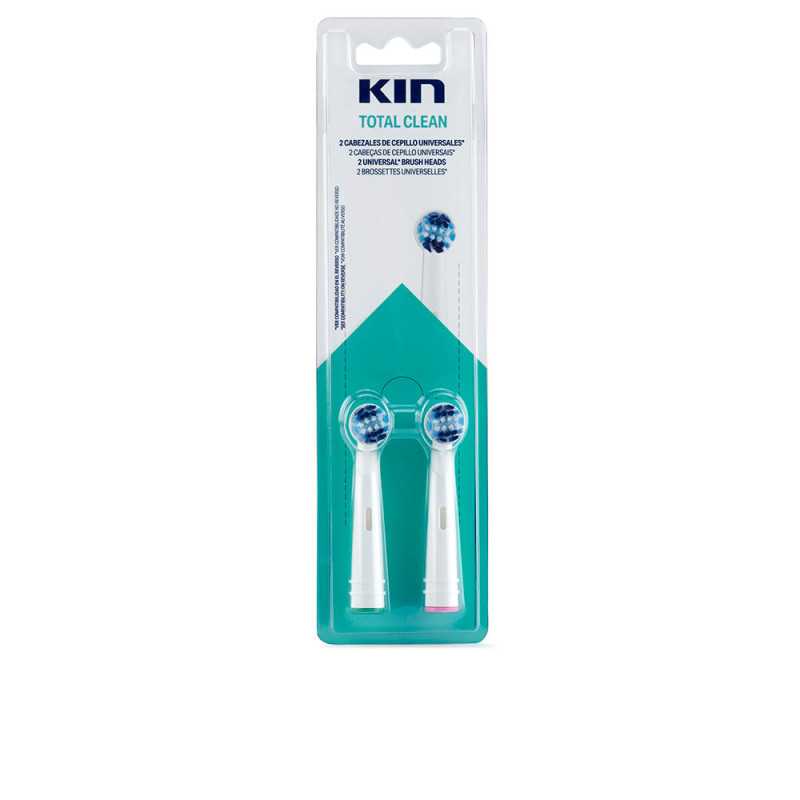 KIN TOTAL CLEAN cabezal cepillo eléctrico universal 2 u by KIN for Unisex