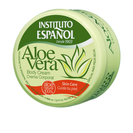 ALOE VERA crema corporal 400 ml by INSTITUTO ESPAÑOL for Unisex