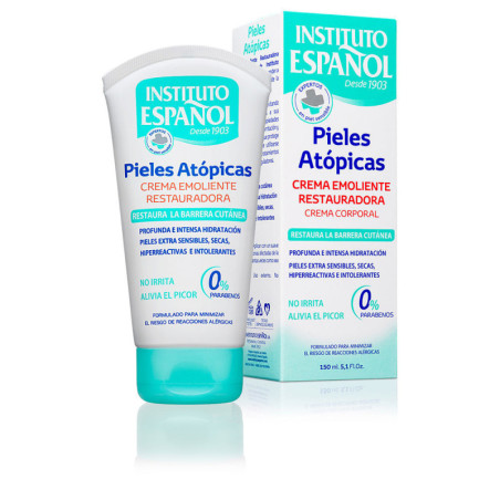 PIEL ATÓPICA crema emoliente restauradora 150 ml by INSTITUTO ESPAÑOL for Unisex