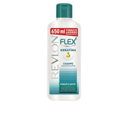 FLEX KERATIN purificante cabello graso champú 650 ml by REVLON MASS MARKET for Unisex