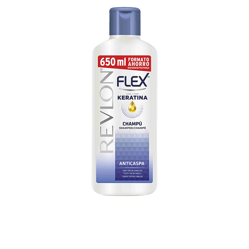 FLEX KERATIN anticaspa champú 650 ml by REVLON MASS MARKET for Unisex