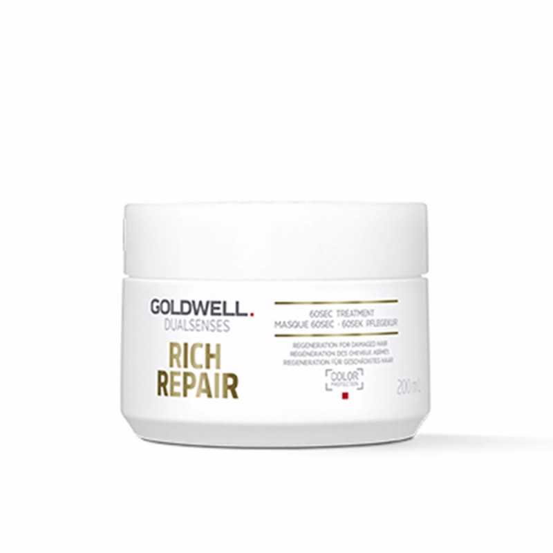 RICH REPAIR 60 sec treatment 200 ml by GOLDWELL for Unisex RICH REPAIR 60 sec treatment 200 ml by GOLDWELL for Unisex