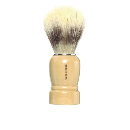 BROCHA DE AFEITAR mango madera pelo sintético 1 u by BETER for Man